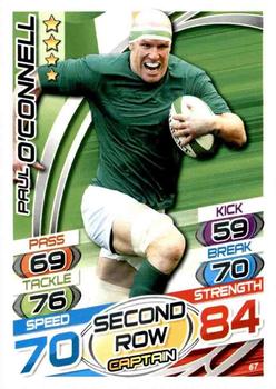 2015 Topps Rugby Attax #67 Paul O'Connell Front